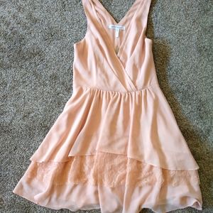 Light pink party or semi-formal dress